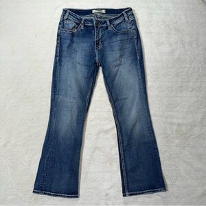 ROCK & ROLL‎ DENIM WOMEN'S MEDIUM WASH MID RISE BOOTCUT RIDING JEANS 29x30